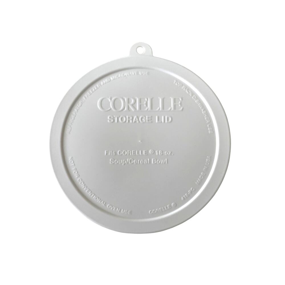 Corelle Storage Lid Fits 19 oz bowl Set of 4 #0302
